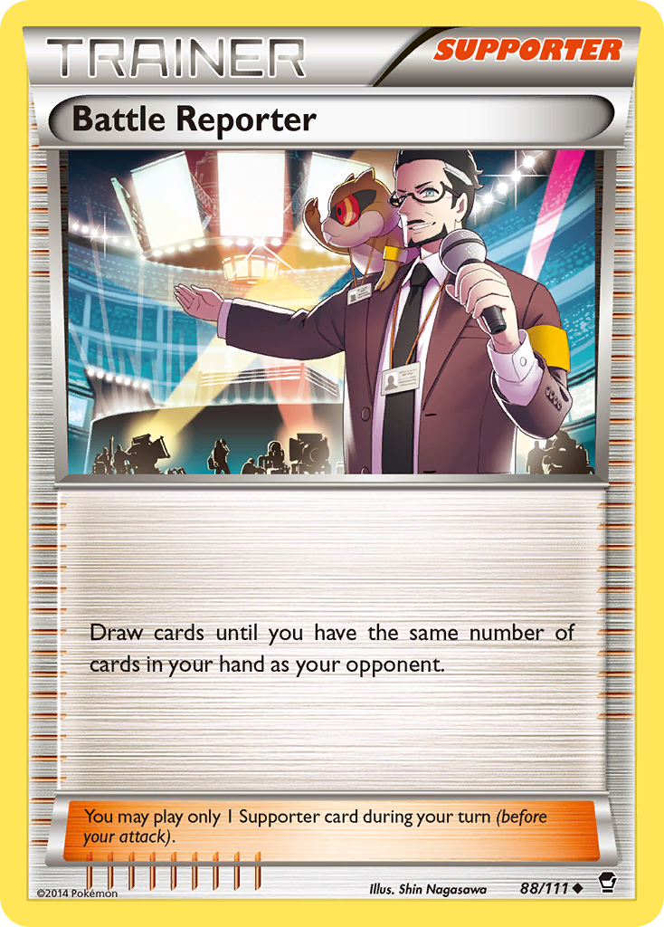 Battle Reporter (88/111) [XY: Furious Fists] | Exor Games Truro