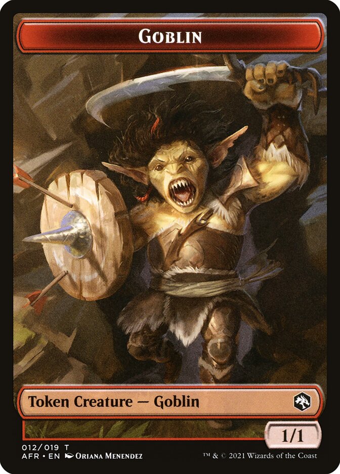 Lost Mine of Phandelver // Goblin Double-Sided Token [Dungeons & Dragons: Adventures in the Forgotten Realms Tokens] | Exor Games Truro