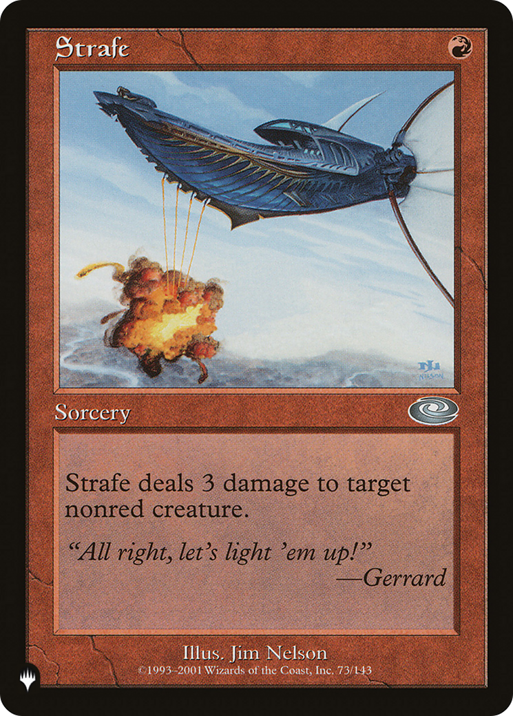 Strafe [The List Reprints] | Exor Games Truro