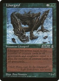 Lhurgoyf (Oversized) [Oversize Cards] | Exor Games Truro