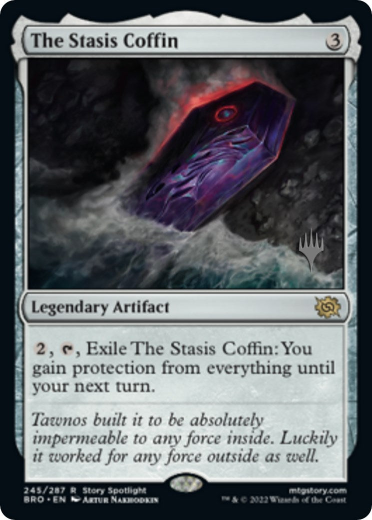 The Stasis Coffin (Promo Pack) [The Brothers' War Promos] | Exor Games Truro