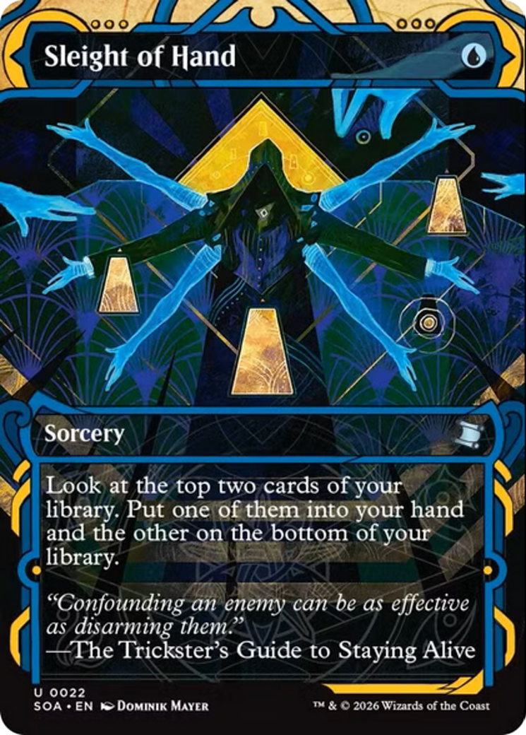 Sleight of Hand [Secrets of Strixhaven: Mystical Archive] | Exor Games Truro
