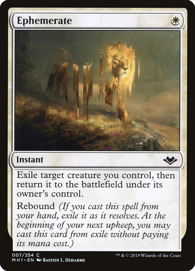 Ephemerate [Modern Horizons] | Exor Games Truro