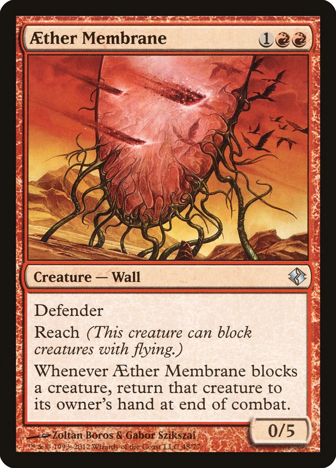 Aether Membrane [Duel Decks: Venser vs. Koth] | Exor Games Truro