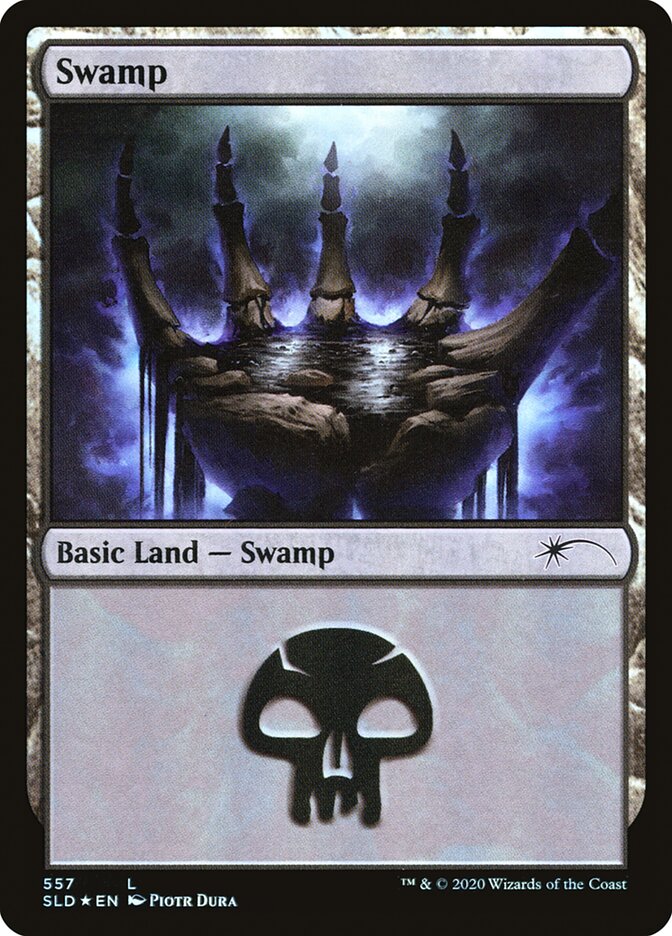 Swamp (Discarding) (557) [Secret Lair Drop Promos] | Exor Games Truro