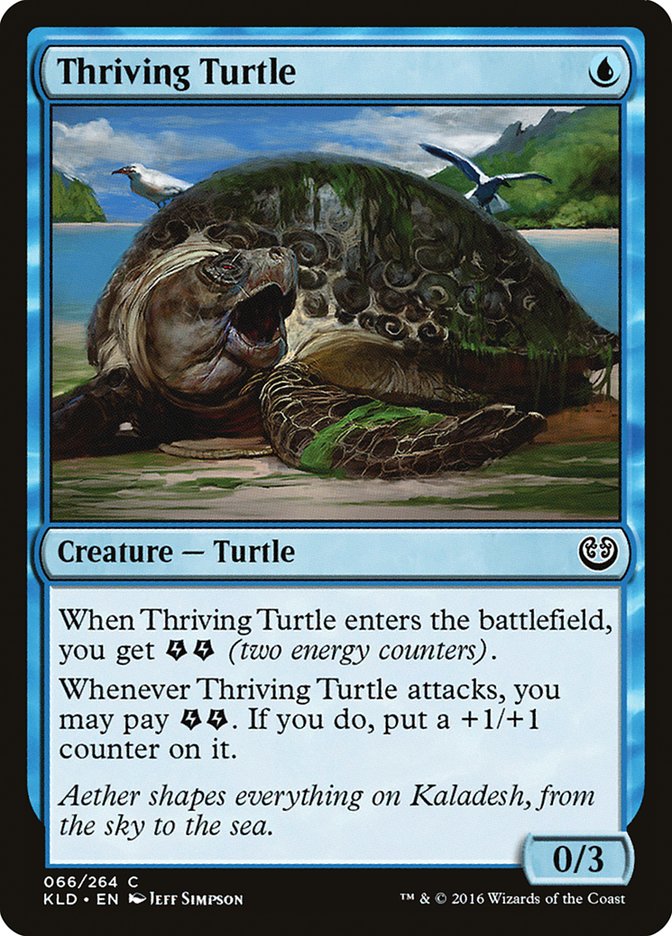 Thriving Turtle [Kaladesh] | Exor Games Truro