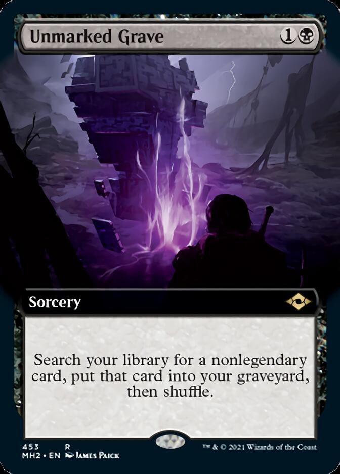 Unmarked Grave (Extended Art) [Modern Horizons 2] | Exor Games Truro