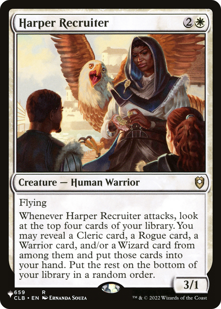 Harper Recruiter (CLB) [The List] | Exor Games Truro