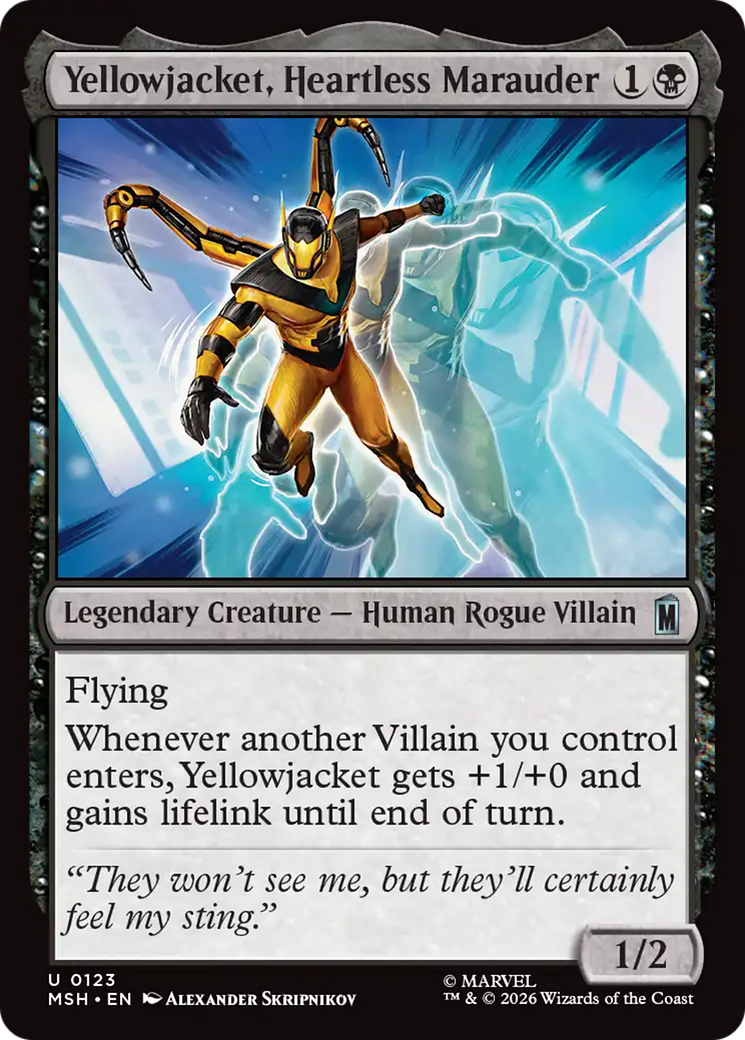 Yellowjacket, Heartless Marauder [Marvel Super Heroes] | Exor Games Truro