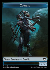 Human Soldier // Zombie (0013) Double-Sided Token [Commander Masters Tokens] | Exor Games Truro