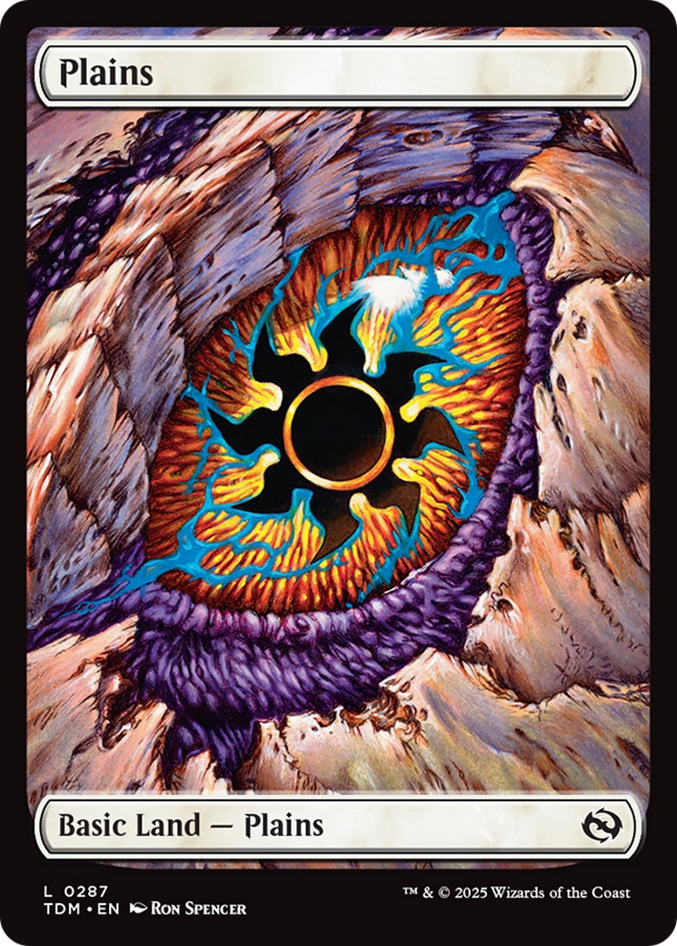 Plains (0287) [Tarkir: Dragonstorm] | Exor Games Truro