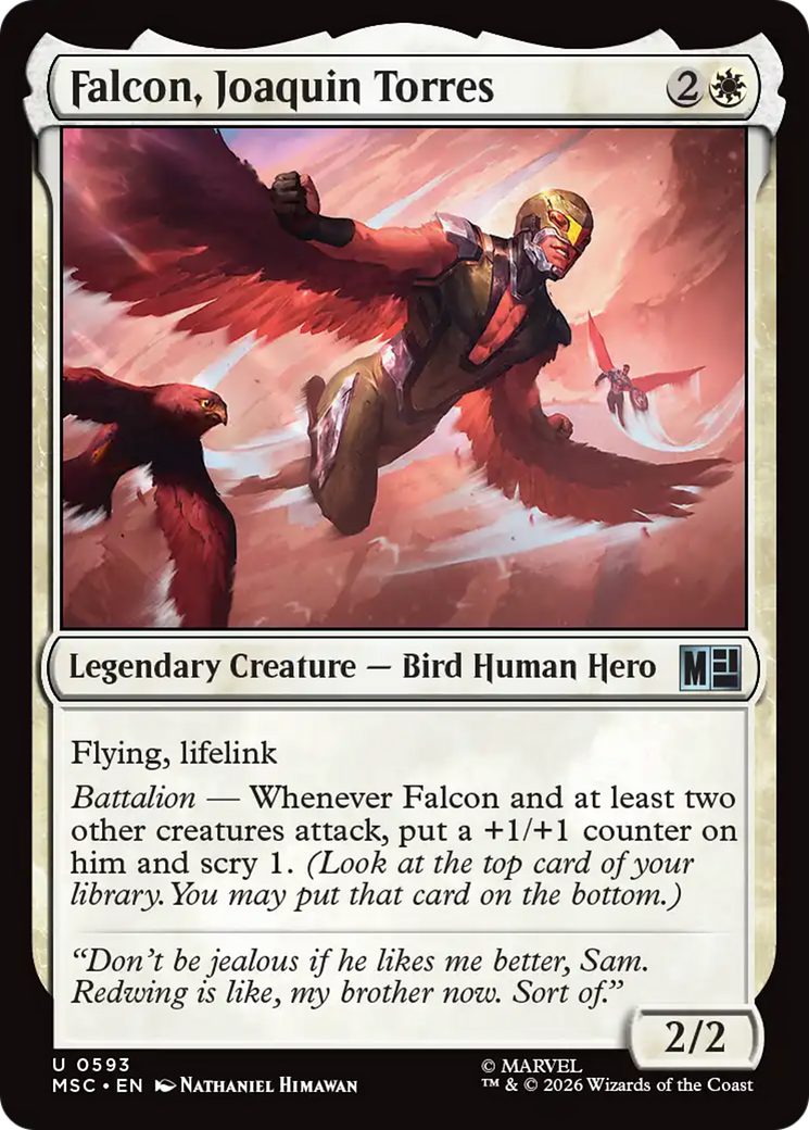 Falcon, Joaquin Torres [Marvel Super Heroes Commander] | Exor Games Truro