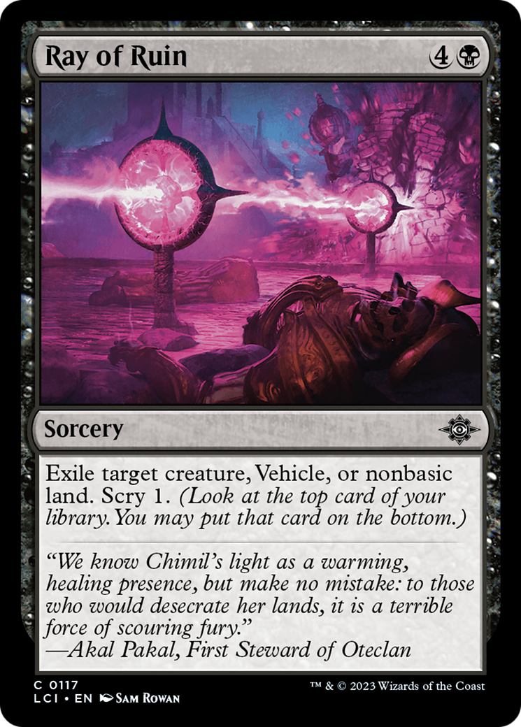 Ray of Ruin [The Lost Caverns of Ixalan] | Exor Games Truro