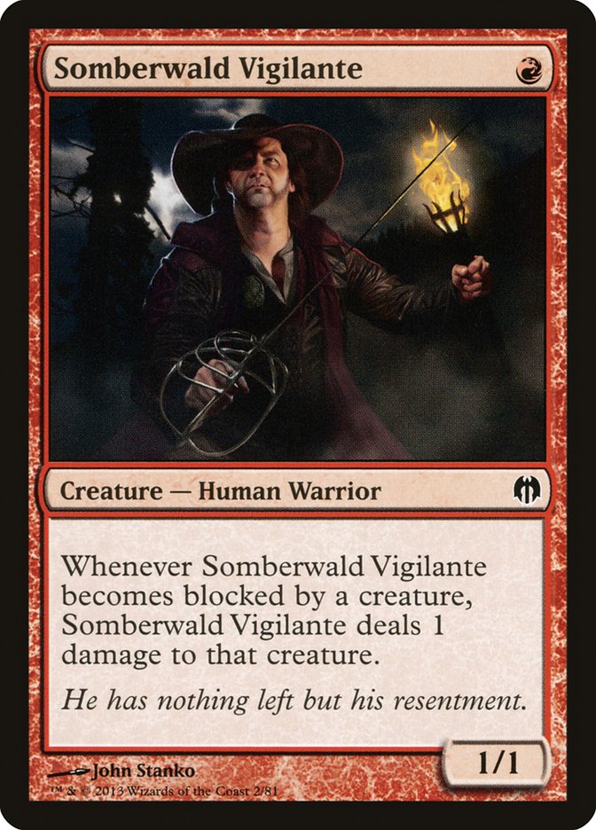 Somberwald Vigilante [Duel Decks: Heroes vs. Monsters] | Exor Games Truro