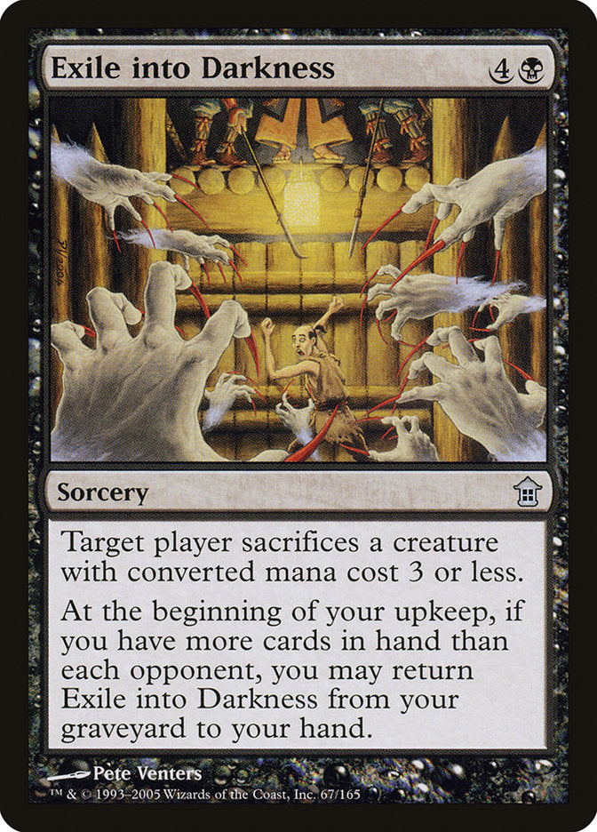Exile into Darkness [Saviors of Kamigawa] | Exor Games Truro