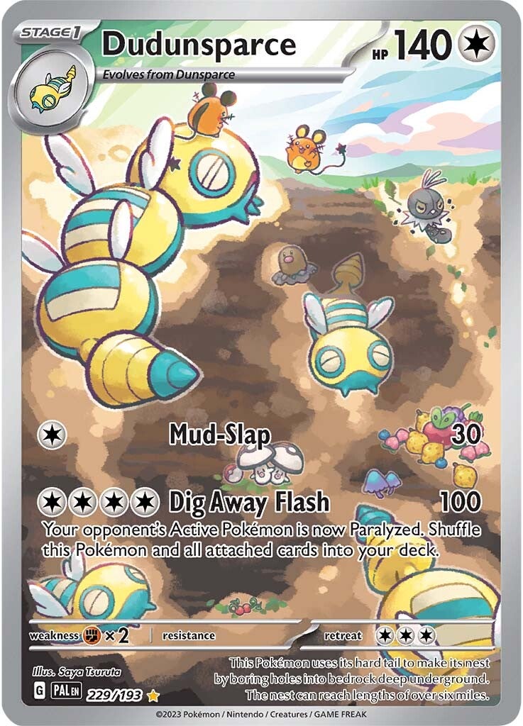 Dudunsparce (229/193) [Scarlet & Violet: Paldea Evolved] | Exor Games Truro