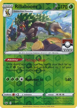 Rillaboom (014/202) (League Promo) [Sword & Shield: Base Set] | Exor Games Truro