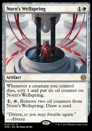 Norn's Wellspring (Promo Pack) [Phyrexia: All Will Be One Promos] | Exor Games Truro
