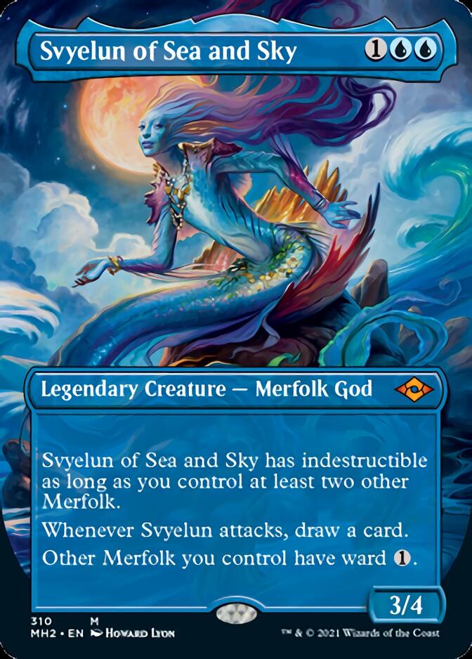 Svyelun of Sea and Sky (Borderless Alternate Art) [Modern Horizons 2] | Exor Games Truro