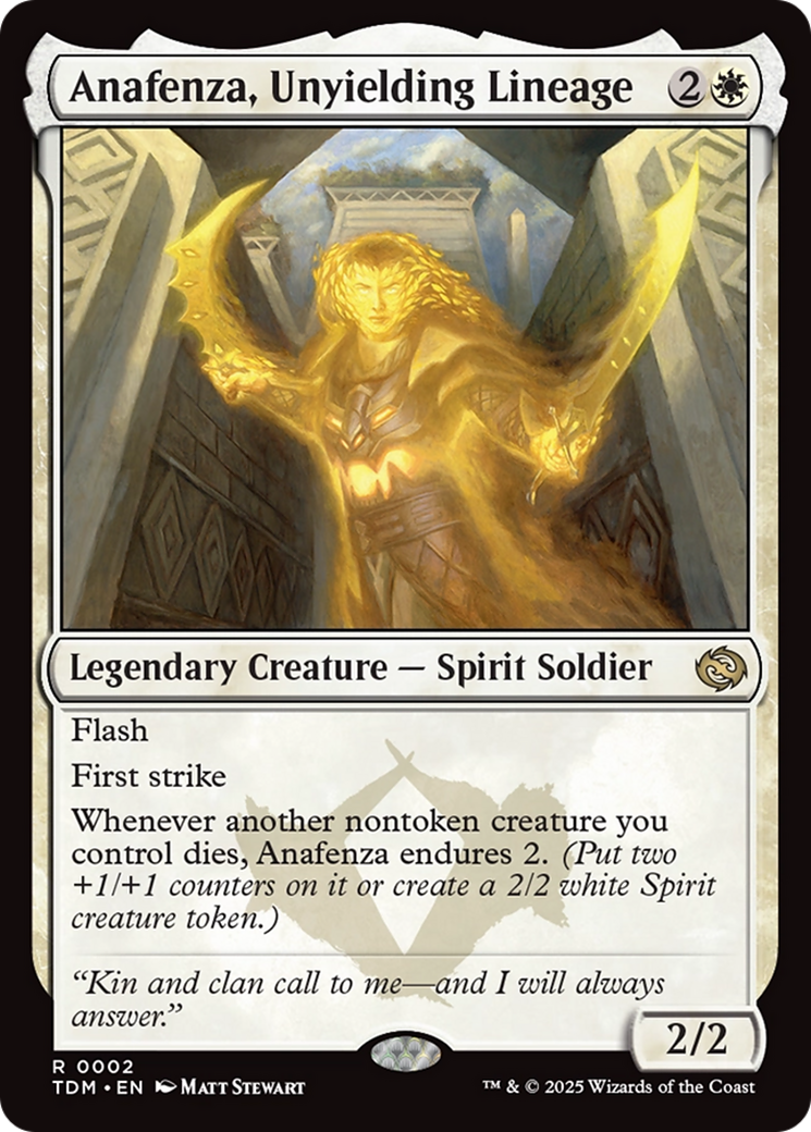 Anafenza, Unyielding Lineage [Tarkir: Dragonstorm] | Exor Games Truro