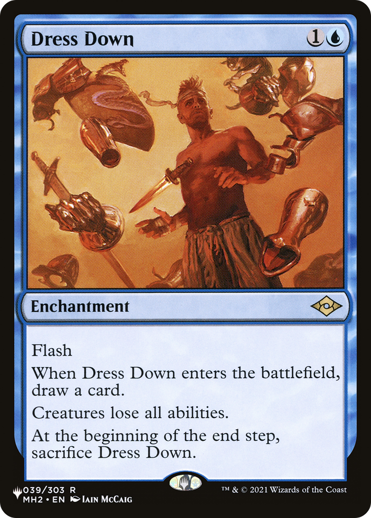 Dress Down [The List] | Exor Games Truro