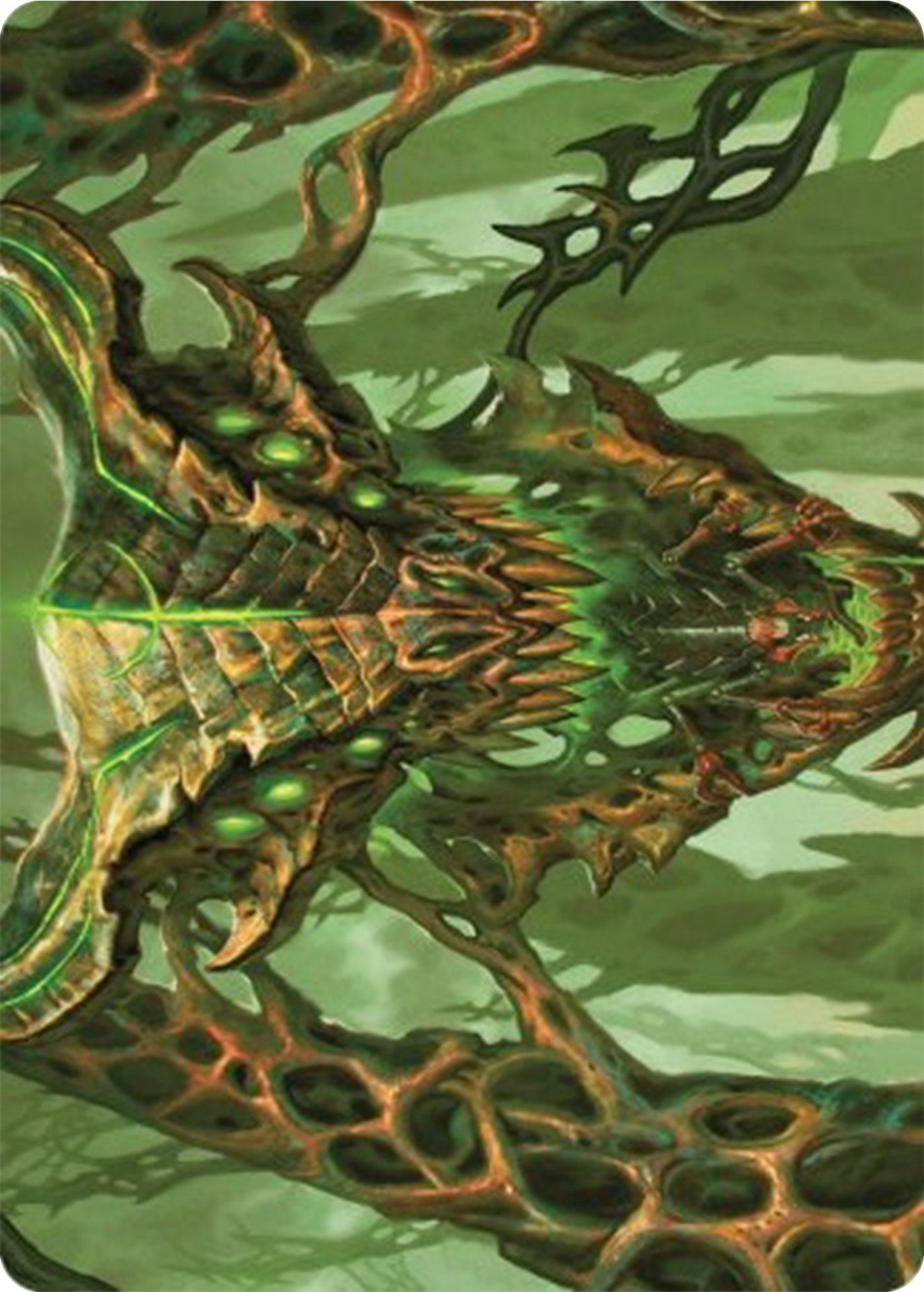 Colossal Dreadmask Art Card [Modern Horizons 3 Art Series] | Exor Games Truro