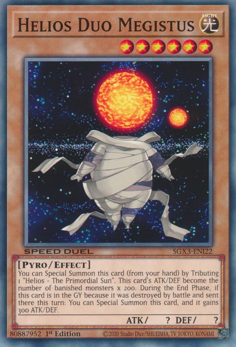 Helios Duo Megistus [SGX3-ENI22] Common | Exor Games Truro