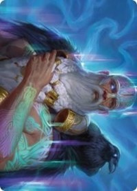 Alrund, God of the Cosmos Art Card [Kaldheim Art Series] | Exor Games Truro