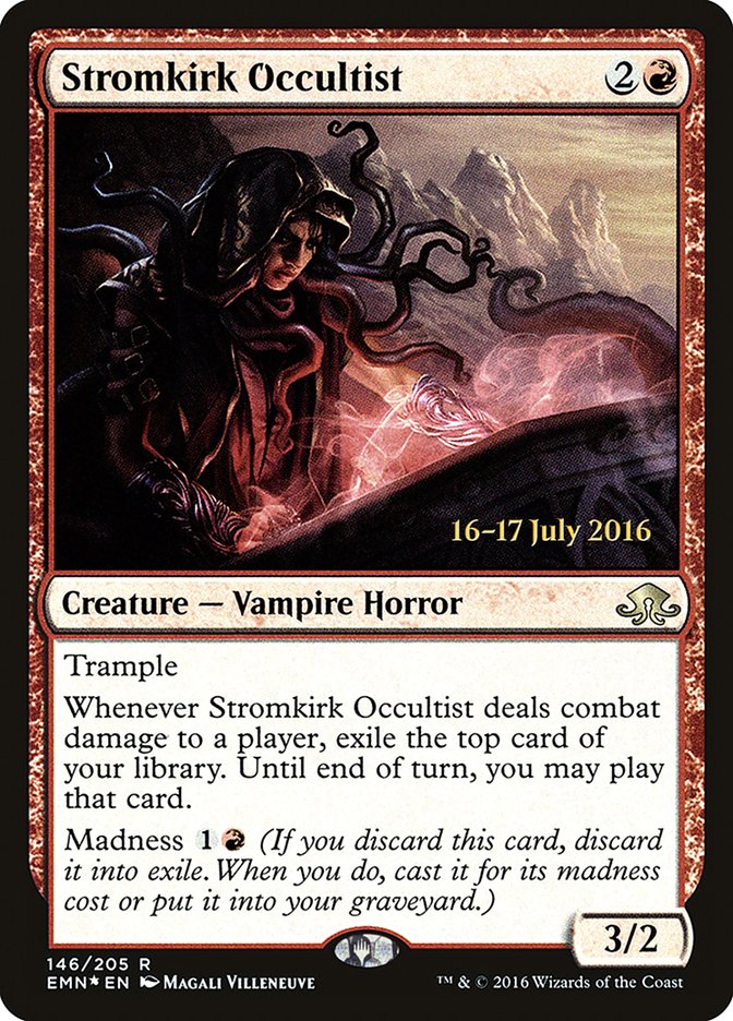 Stromkirk Occultist [Eldritch Moon Prerelease Promos] | Exor Games Truro