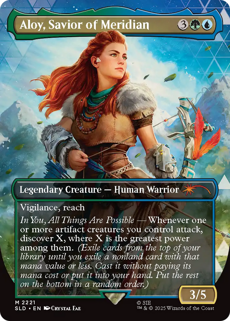 Aloy, Savior of Meridian [Secret Lair Drop Series] | Exor Games Truro