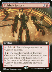 Vulshok Factory (Extended Art) [Phyrexia: All Will Be One Commander] | Exor Games Truro