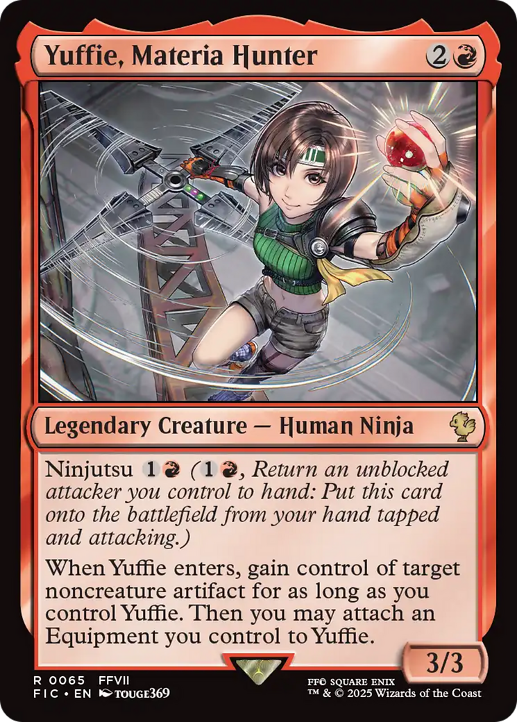 Yuffie, Materia Hunter [FINAL FANTASY Commander] | Exor Games Truro