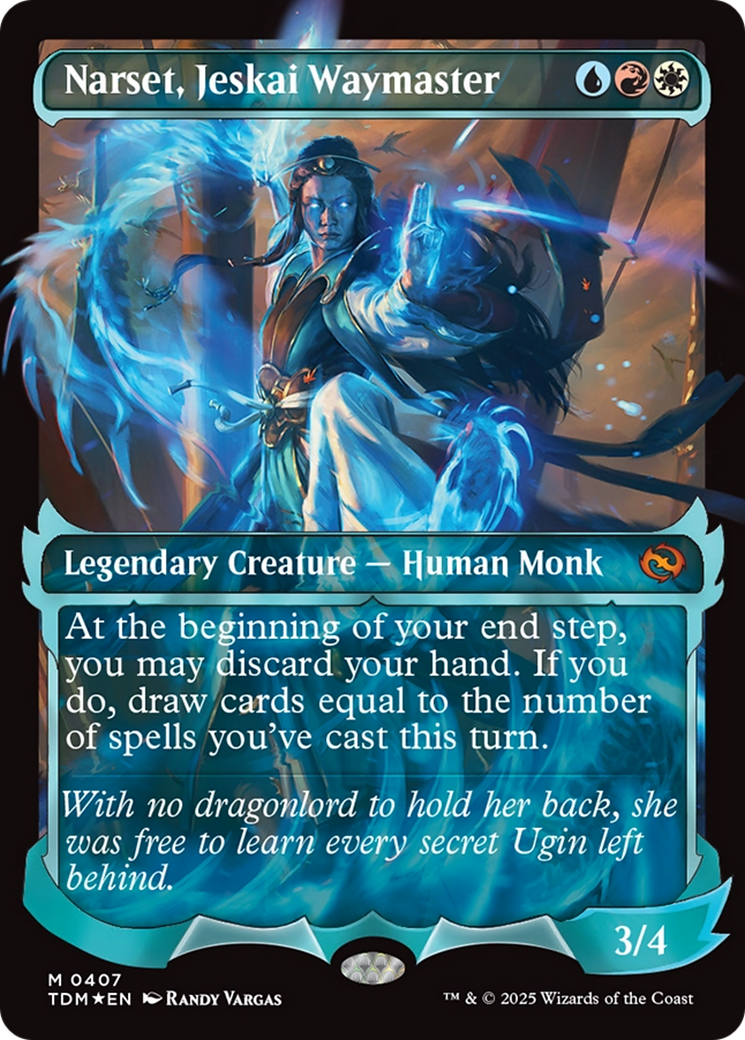 Narset, Jeskai Waymaster (Showcase) [Tarkir: Dragonstorm] | Exor Games Truro