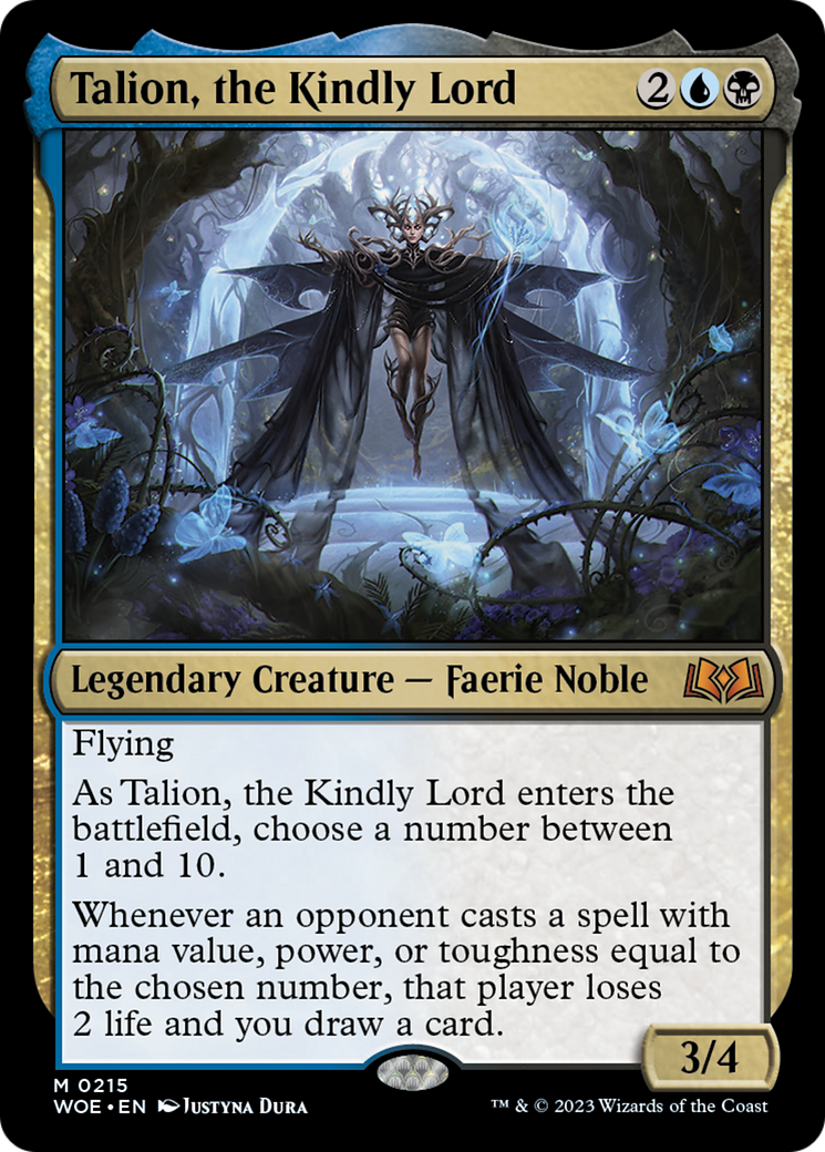 Talion, the Kindly Lord [Wilds of Eldraine] | Exor Games Truro