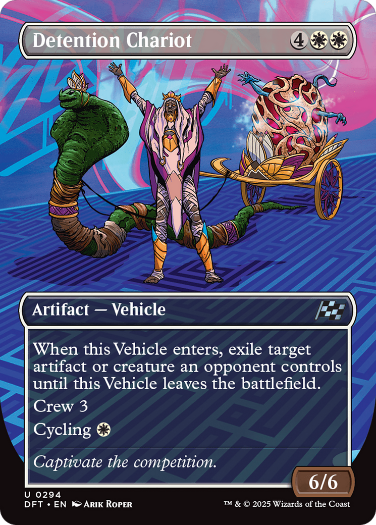 Detention Chariot (Borderless) [Aetherdrift] | Exor Games Truro