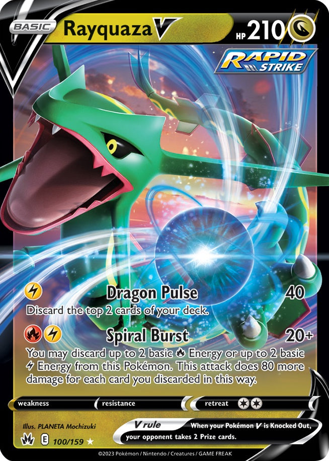 Rayquaza V 100/159 (Jumbo Card) [Sword & Shield: Evolving Skies] | Exor Games Truro