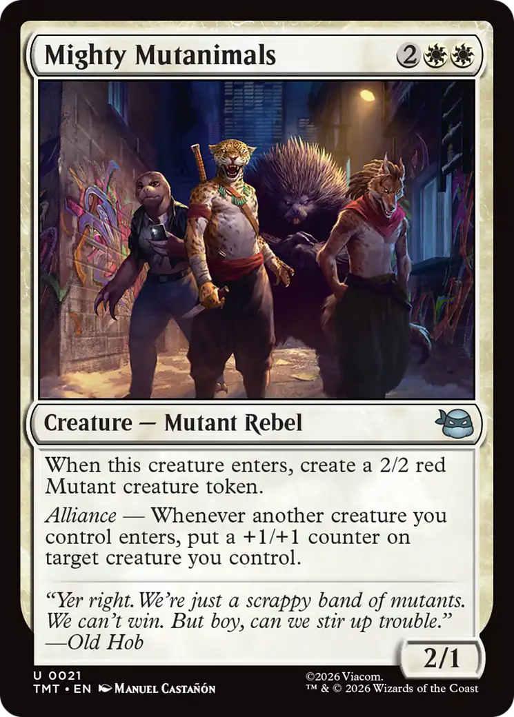 Mighty Mutanimals [Teenage Mutant Ninja Turtles] | Exor Games Truro