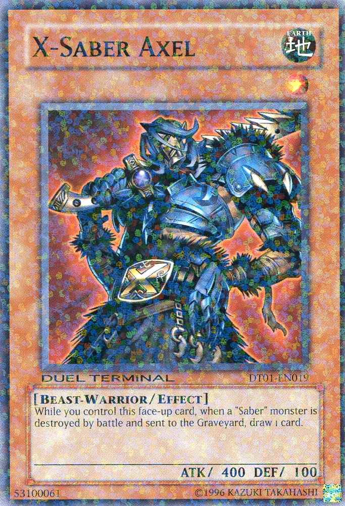 X-Saber Axel [DT01-EN019] Common | Exor Games Truro