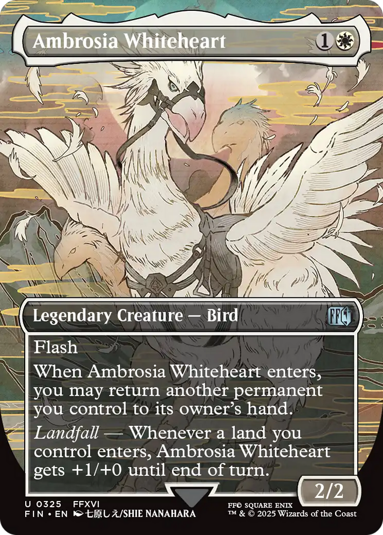 Ambrosia Whiteheart (Borderless) [FINAL FANTASY] | Exor Games Truro