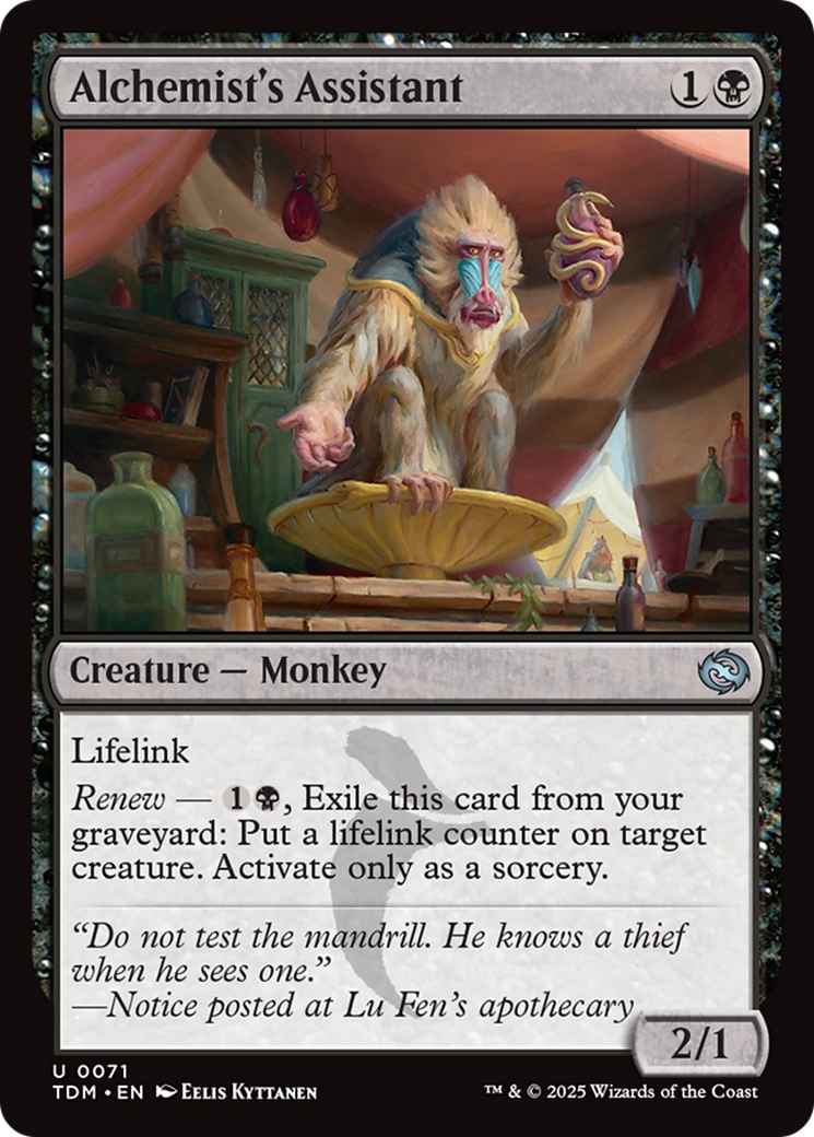 Alchemist's Assistant [Tarkir: Dragonstorm] | Exor Games Truro