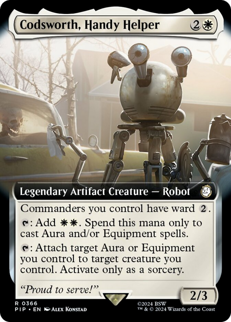 Codsworth, Handy Helper (Extended Art) [Fallout] | Exor Games Truro