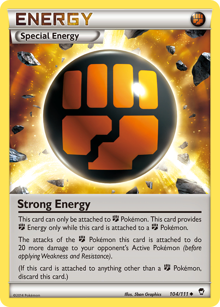 Strong Energy (104/111) [XY: Furious Fists] | Exor Games Truro