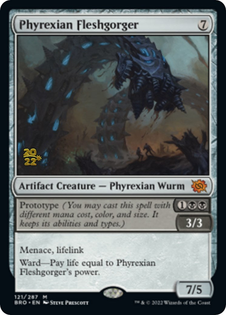 Phyrexian Fleshgorger [The Brothers' War Prerelease Promos] | Exor Games Truro