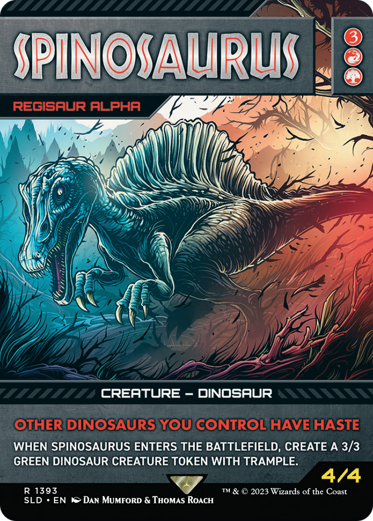 Spinosaurus - Regisaur Alpha [Secret Lair Drop Series] | Exor Games Truro