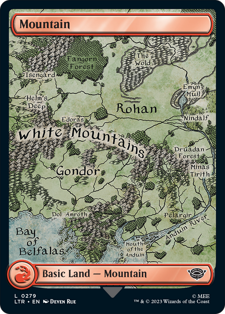 Mountain (279) [The Lord of the Rings: Tales of Middle-Earth] | Exor Games Truro