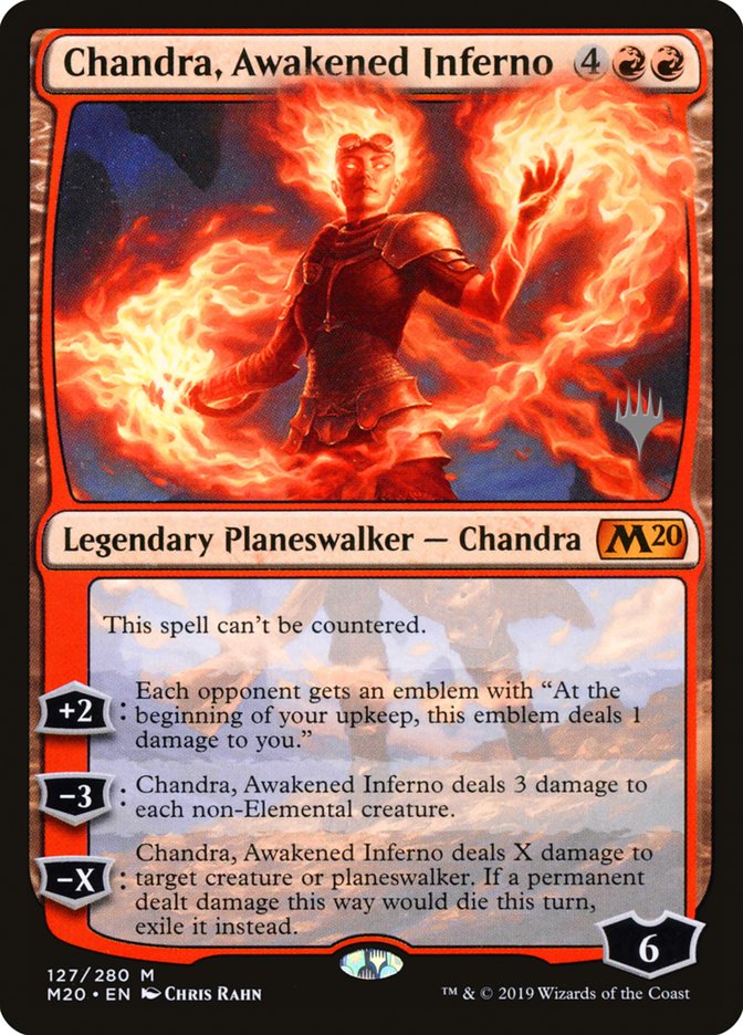 Chandra, Awakened Inferno (Promo Pack) [Core Set 2020 Promos] | Exor Games Truro