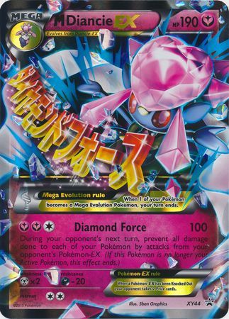 M Diancie EX (XY44) (Jumbo Card) [XY: Black Star Promos] | Exor Games Truro