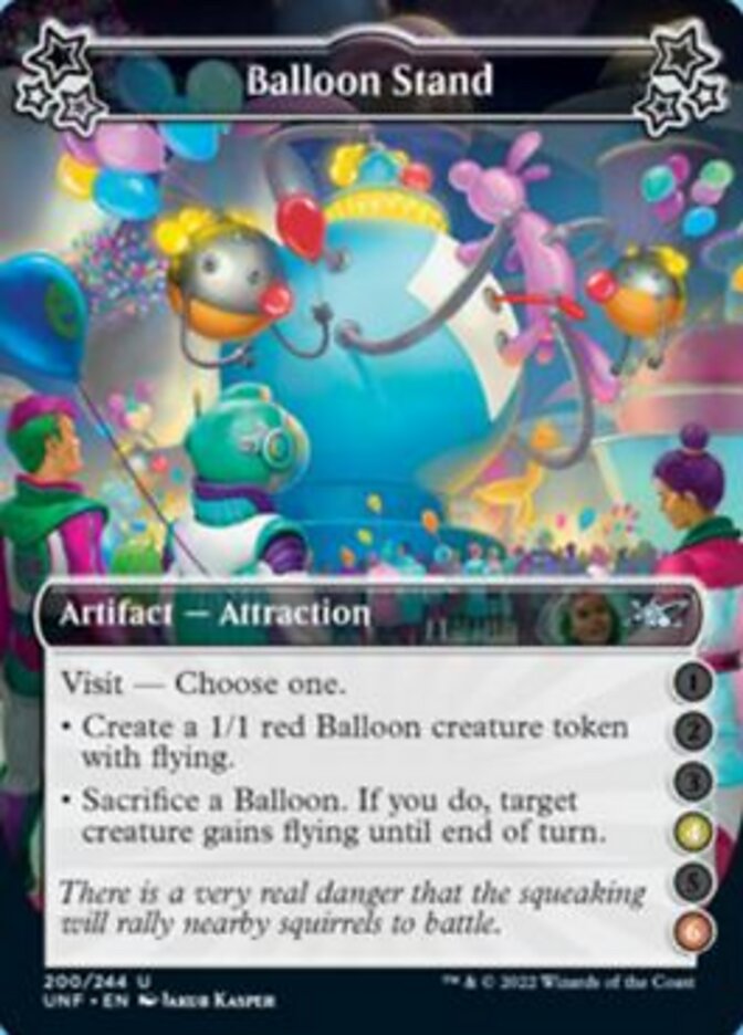 Balloon Stand (4-6) [Unfinity] | Exor Games Truro