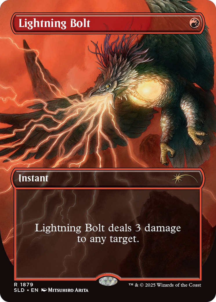 Lightning Bolt (1879) (Rainbow Foil) [Secret Lair Drop Series] | Exor Games Truro