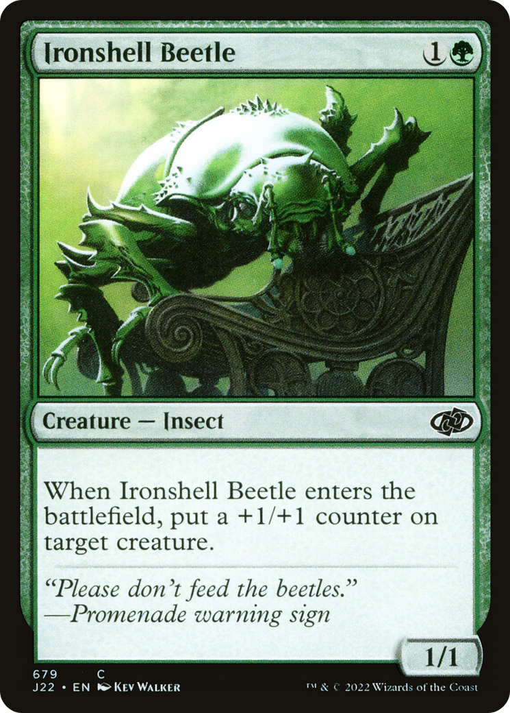Ironshell Beetle [Jumpstart 2022] | Exor Games Truro